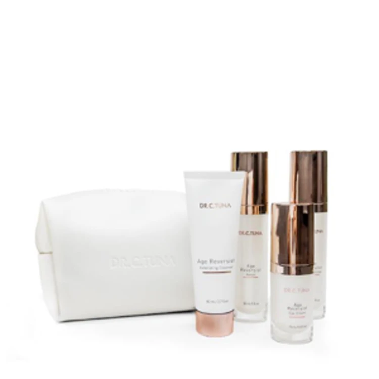 image of Set Dr. C. Tuna Age Reversist con Cosmetiquera