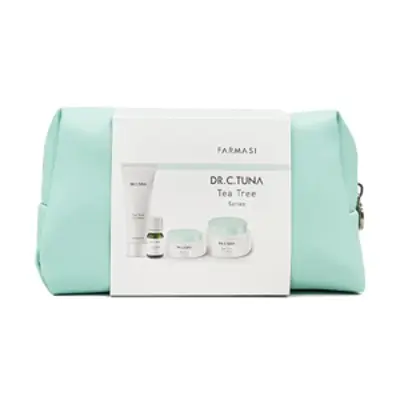 image of Set Dr. C. Tuna Tea Tree con Cosmetiquera