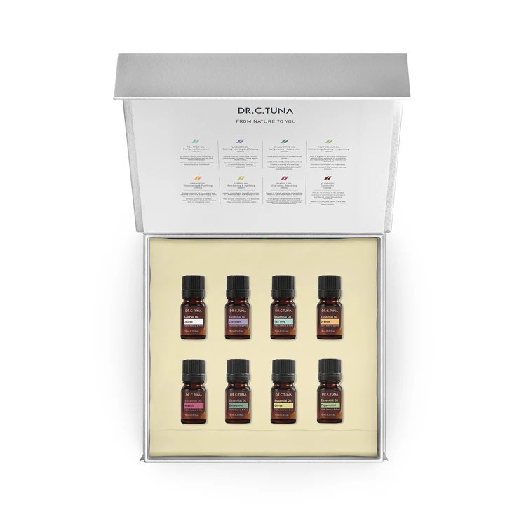 image of Dr. C Tuna Set de 8 Aceites Esenciales