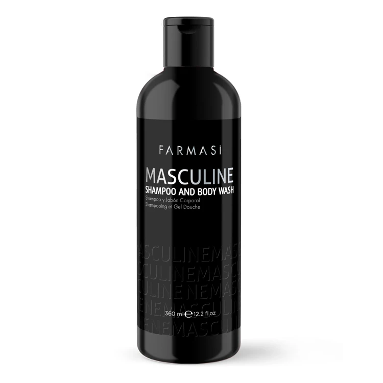image of Masculine Shampoo & Body Wash 360 ml