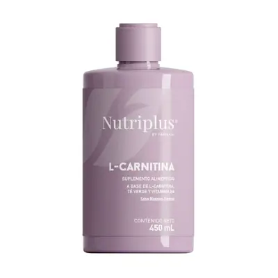 image of Nutriplus L-Carnitine Shot Manzana - Durazno