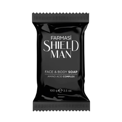 image of Shield Man Jabón para Cara y Cuerpo
