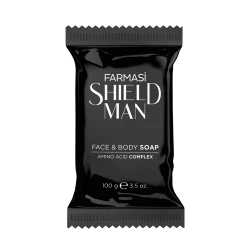 image of Shield Man Jabón para Cara y Cuerpo