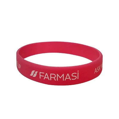 image of Farmasi Silicon Wristband Pink