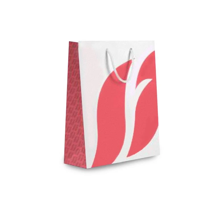 image of FARMASI CARTON BAG WITH ROPE BIG SIZE 2020 CORAL