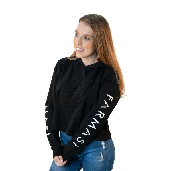 Sudadera Negra Corta Farmasi (L)