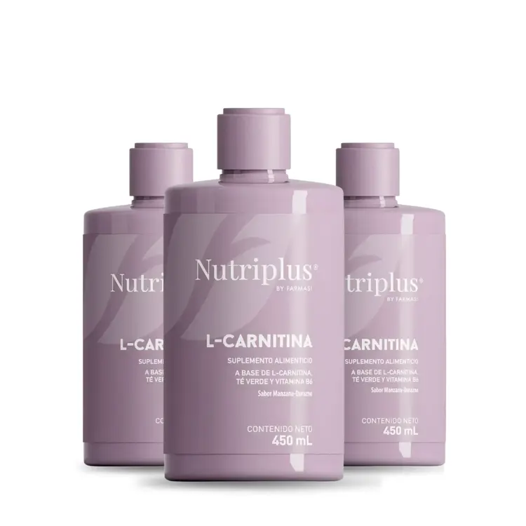 image of 3x2  L-Carnitine Apple Peach