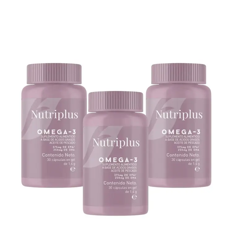 image of 3x2 FRM NUTRIPLUS OMEGA3 FISHOIL 30 PCS MX